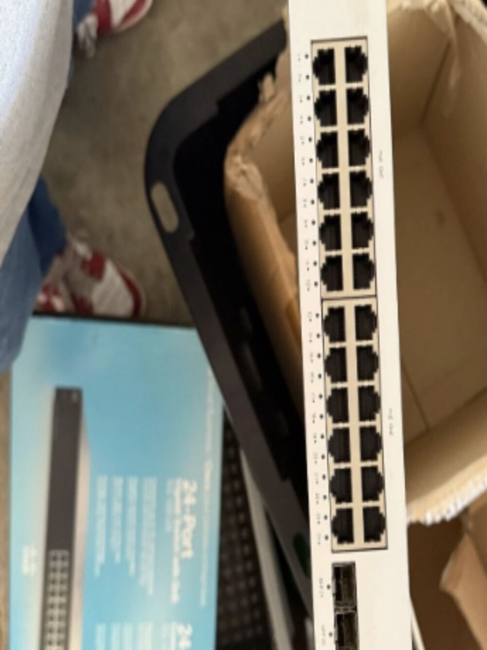 Cisco Meraki MS22P 24 PoE Ethernet Network Switch Unclaimed